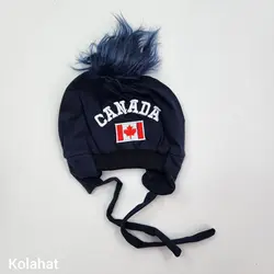 کلاه تریکو پوم دار طرح CANADA - عمده (KLT-3486) &ndash; کلاهت