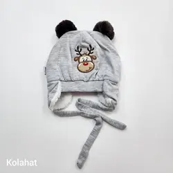 کلاه تریکو دو پوم گوزنی - عمده (KLT-3483) &ndash; کلاهت