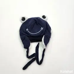 کلاه بچگانه تریکو طرح لبخند (KLT-T3488) &ndash; کلاهت