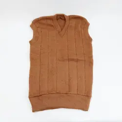 جلیقه شتری قهوه‌ای روشن (KLT-T154) &ndash; کلاهت