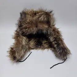 کلاه روسی پوست قهوه‌ای تیره (KLT-T140) &ndash; کلاهت