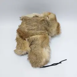 کلاه روسی پوست قهوه‌ای روشن (KLT-T137) – کلاهت