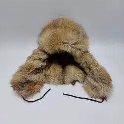 کلاه روسی پوست قهوه‌ای روشن (KLT-T137) – کلاهت