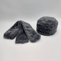 کلاه و شال گردن روسی زنانه (KLT-T135) &ndash; کلاهت