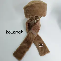 کلاه و شال گردن روسی زنانه (KLT-T135) &ndash; کلاهت