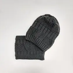 کلاه و شال گردن رینگی بافت اسپرت عمده ( KLT-O184 ) – کلاهت