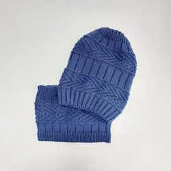 کلاه و شال گردن رینگی بافت اسپرت عمده ( KLT-O184 ) – کلاهت