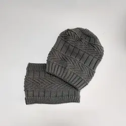 کلاه و شال گردن رینگی بافت اسپرت عمده ( KLT-O184 ) – کلاهت