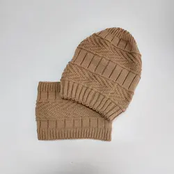 کلاه و شال گردن رینگی بافت اسپرت عمده ( KLT-O184 ) – کلاهت