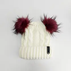 کلاه بافت زنانه لبه دار پوم دار عمده ( KLT-O173 ) – کلاهت