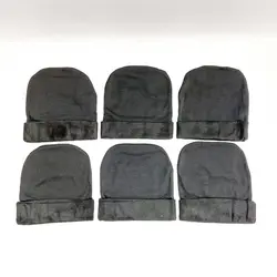 کلاه حجاب زنانه ریزبافت مشکی عمده ( KLT-O166 ) – کلاهت