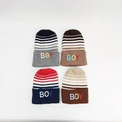 کلاه بافت پسرانه طرح BOY کد ( KLT-T83 ) &ndash; کلاهت