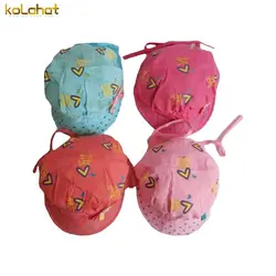 کلاه کاپیتانی دخترانه گل دار - عمده ( KLT-O148 ) – کلاهت