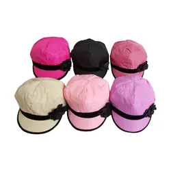 کلاه کاپیتانی دخترانه گل دار ( KLT-T64 )