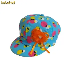 کلاه کاپیتانی دخترانه طرح توپ رنگی ( KLT-T61 )