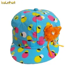 کلاه کاپیتانی دخترانه طرح توپ رنگی ( KLT-T61 )