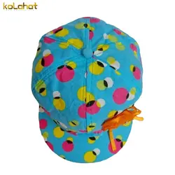 کلاه کاپیتانی دخترانه طرح توپ رنگی ( KLT-T61 )