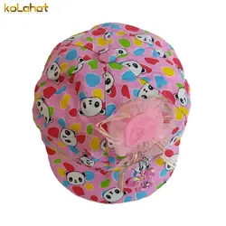 کلاه کاپیتانی دخترانه طرح پاندا - عمده ( KLT-O127 ) – کلاهت
