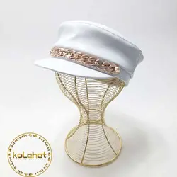 کلاه کاپیتانی زنانه زنجیردار (KLT-T16) – کلاهت