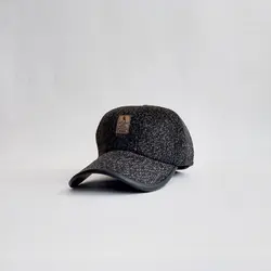 کلاه نقاب دار زمستانی کتان مشکی عمده ( KLT-O34 ) &ndash; کلاهت