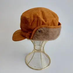 کلاه شکاری چرم خزدار ( KLT-T71 ) &ndash; کلاهت