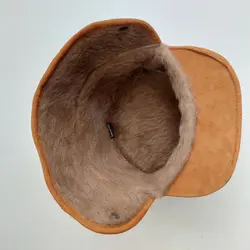 کلاه شکاری چرم خزدار ( KLT-T71 ) &ndash; کلاهت