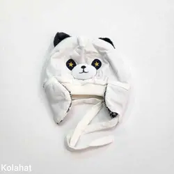 کلاه بچگانه تریکوی گوشدار خرسی - عمده (KLT-3490)
