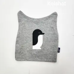 کلاه تریکوی نوزادی طرح پنگوئن - عمده (KLT-3538)