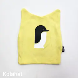 کلاه تریکوی نوزادی طرح پنگوئن - عمده (KLT-3538)