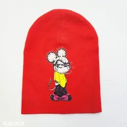 کلاه تریکوی نوزادی شیطونی - عمده (KLT-3532)