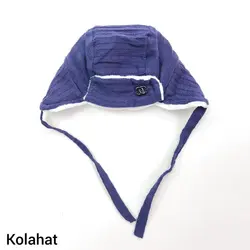 کلاه کاپیتانی نخی نوزادی - عمده (KLT-3561)