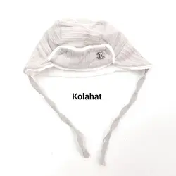 کلاه کاپیتانی نخی نوزادی - عمده (KLT-3561)