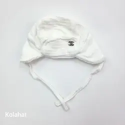 کلاه کاپیتانی نخی نوزادی - عمده (KLT-3561)