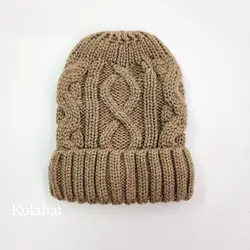 کلاه بافت مردانه داخل خز - عمده (KLT-3635)