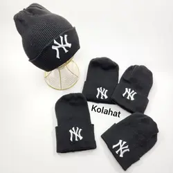 کلاه بافت پسرانه NY - عمده (KLT-3626)