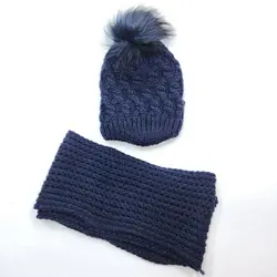 کلاه و شالگردن بچگانه - عمده (KLT-3668)