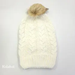 کلاه بافت شیطونی زنانه - عمده (KLT-3663)