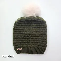 کلاه بافت داخل خز زنانه - عمده (KLT-3716)
