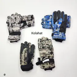 دستکش موتوری مردانه چریکی