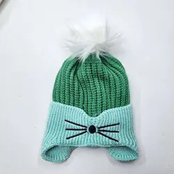 کلاه بچگانه  زمستانی بافت