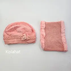 کلاه و شال رینگی زنانه موهر-عمده