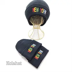 کلاه زمستانی بافت newyork-عمده