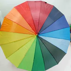 چتر 16 فنره رنگین کمانی بزرگ (KLT-T270) – کلاهت