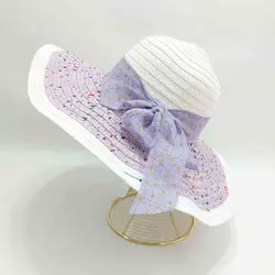 کلاه ساحلی زنانه کنفی توپی (KLT-T47) &ndash; کلاهت