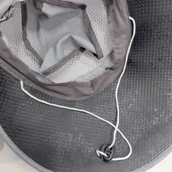 کلاه آفتابگیر زنبوری روسری‌دار (KLT-T222) &ndash; کلاهت