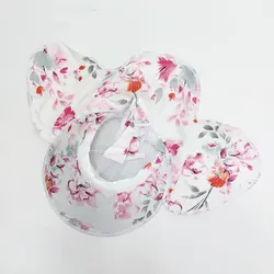 کلاه آفتابگیر زنبوری گل دار صورتی (KLT-T225) &ndash; کلاهت