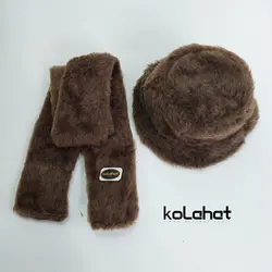 کلاه و شال گردن روسی زنانه (KLT-T173) &ndash; کلاهت
