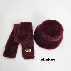 کلاه و شال گردن روسی زنانه (KLT-T173) &ndash; کلاهت