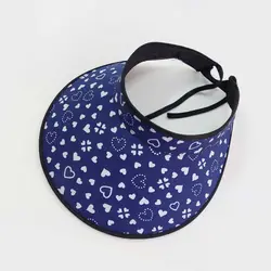 کلاه آفتابگیر زنانه طرح دار (KLT-T1546)