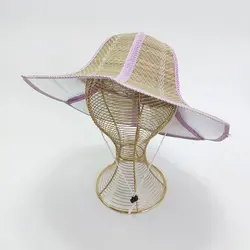 کلاه حصیری تاشو وارداتی حصیر طبیعی (KLT-T1157)